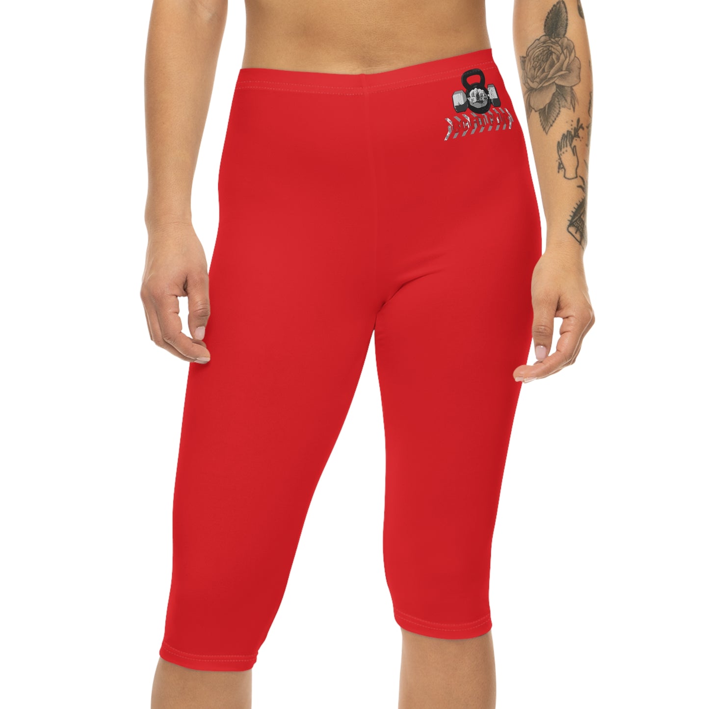 Women’s Capri Leggings (AOP)